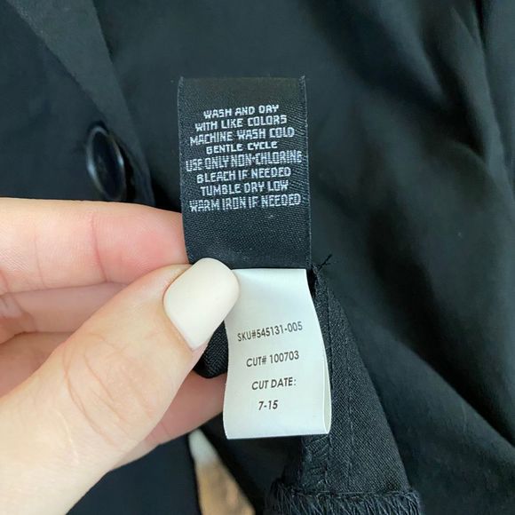 torrid | Black Three Quarter Sleeve Blazer 2X - Picture 6 of 7